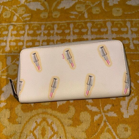 Coach City Tote Bag With Lipstick Print w/matching wallet - Picture 10 of 10